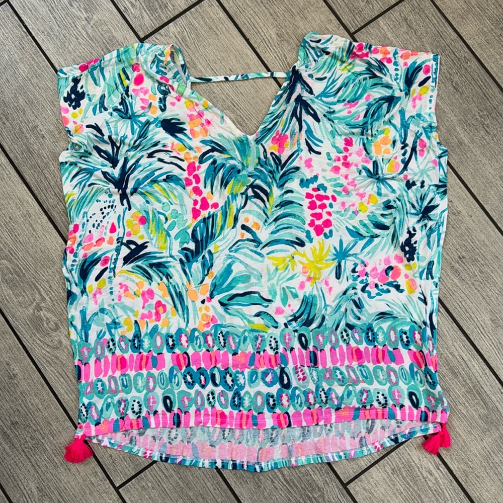 Lilly Pulitzer swim cover up